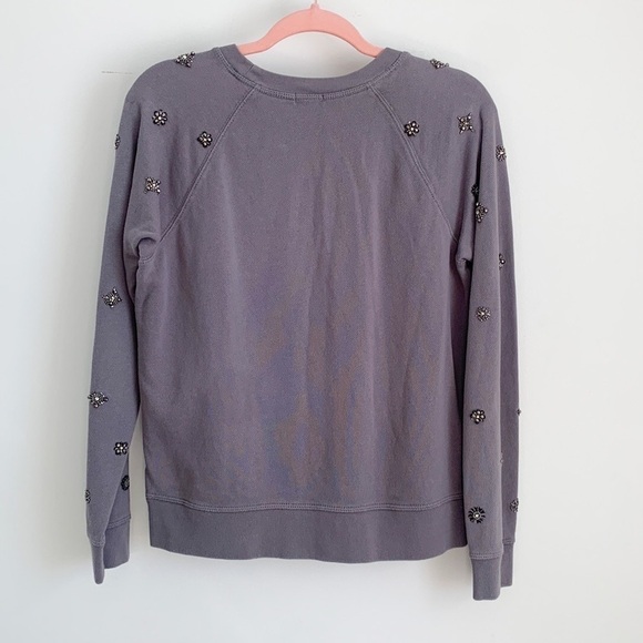 J. Crew Jeweled Sweatshirt - Picture 6 of 6